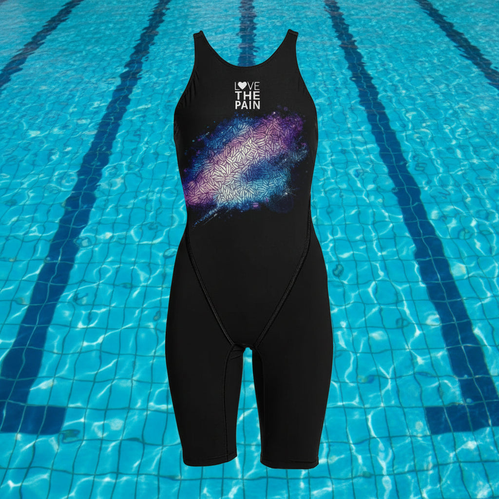 Competition Training Swimwear Tech Suits Neck to Knee Tech Suits Women Open Back Comfort Straps Swimsuit Jumpsuit Swimsuit