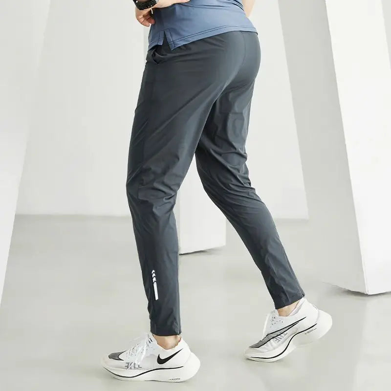 Men Sportswear Jogging Pants Elastic Running Sweatpants Gym Fitness Tight Trousers Quick Dry Tracksuit Training Sport Pants