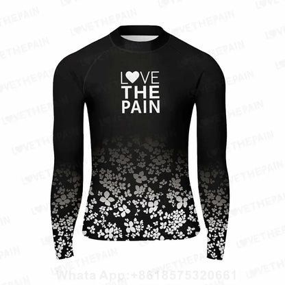 Rash guard Men's Swimsuit Top Uv Sun Protection Shirt Swimsuit With Long Sleeves Rash Guard Diving Surfing Suits Surf Clothes