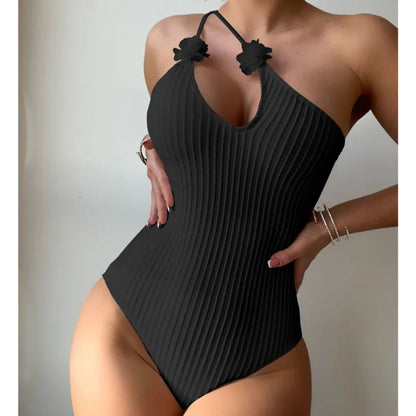 White One Piece Swimsuits Closed Women's Swimwear Push Up For Swimming Wear Body Bathing Suits Beachwear Pool Bather