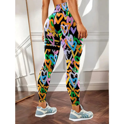 High Waist  Hip-lifting Yoga Pants Running Quick-drying Outdoor Sports Fitness Pants Women's Workout Clothes