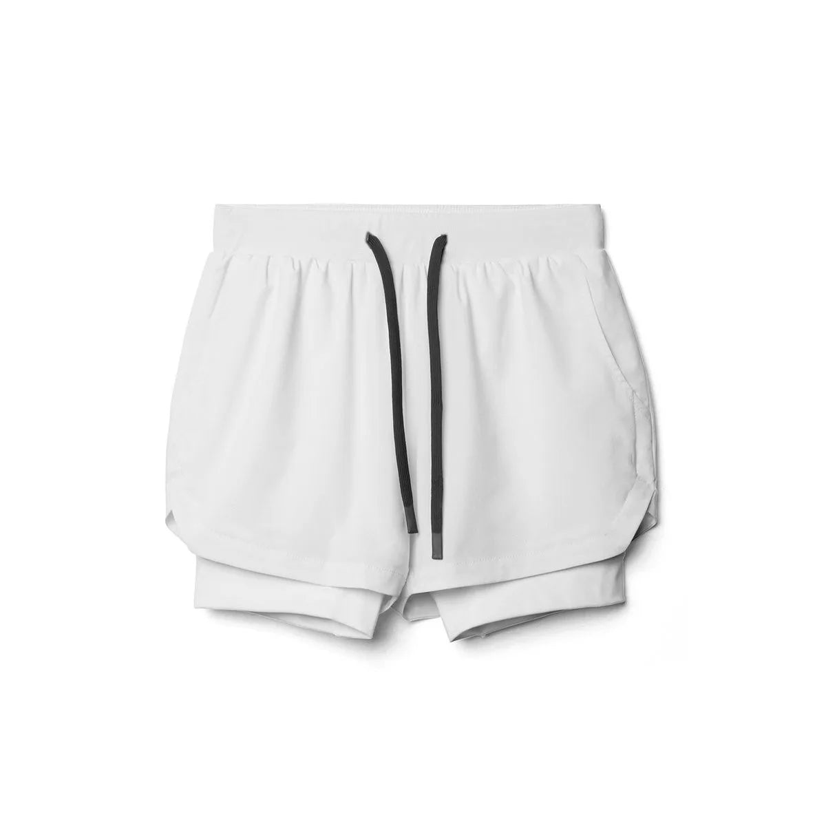 Running Shorts Male Gym Men's Shorts Crossfit 2 IN 1 Sport Shorts Homme Fitness Basketball Jogging Bodybuilding Short Pants