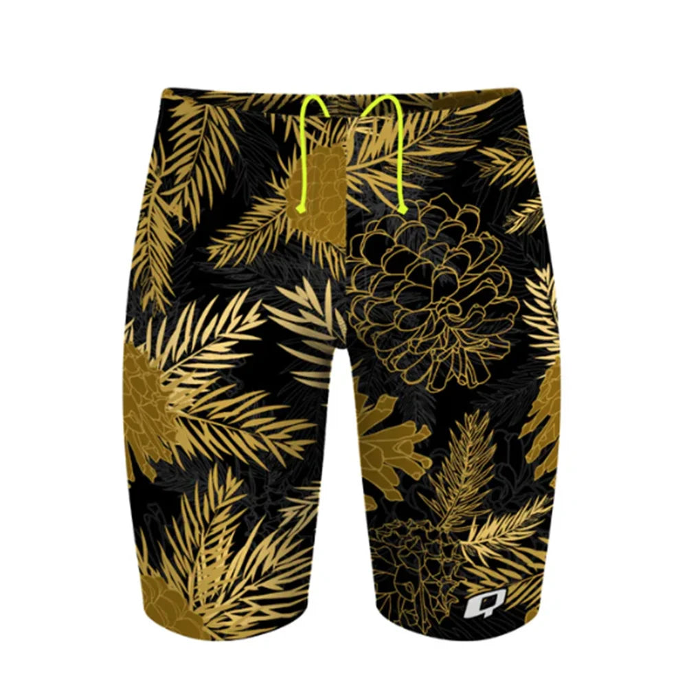 Boys Jammers Sports Surf Shorts Mens Summer Trunks Swimwear Training Swim Shorts Trunks Swimsuits Beach Swimming Pants