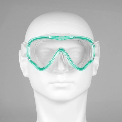 Professional Big Frame Kids Swimming Goggles with Nose Cover Anti Fog Wide View Swimming Gear for Boys Girls Children Glasses