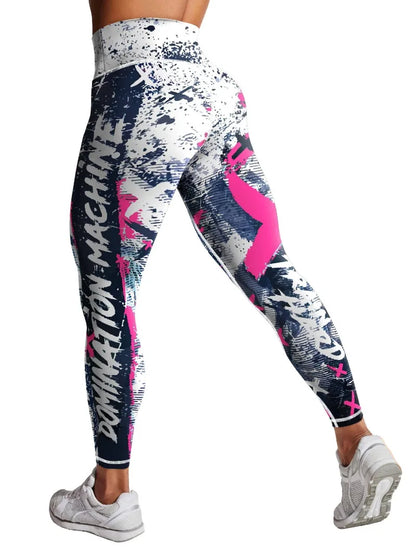 Printed Yoga Pants Women's Sports Fitness Leggings High Waist Tight Sport Pants Clothes Sport Women Fitness Push Up