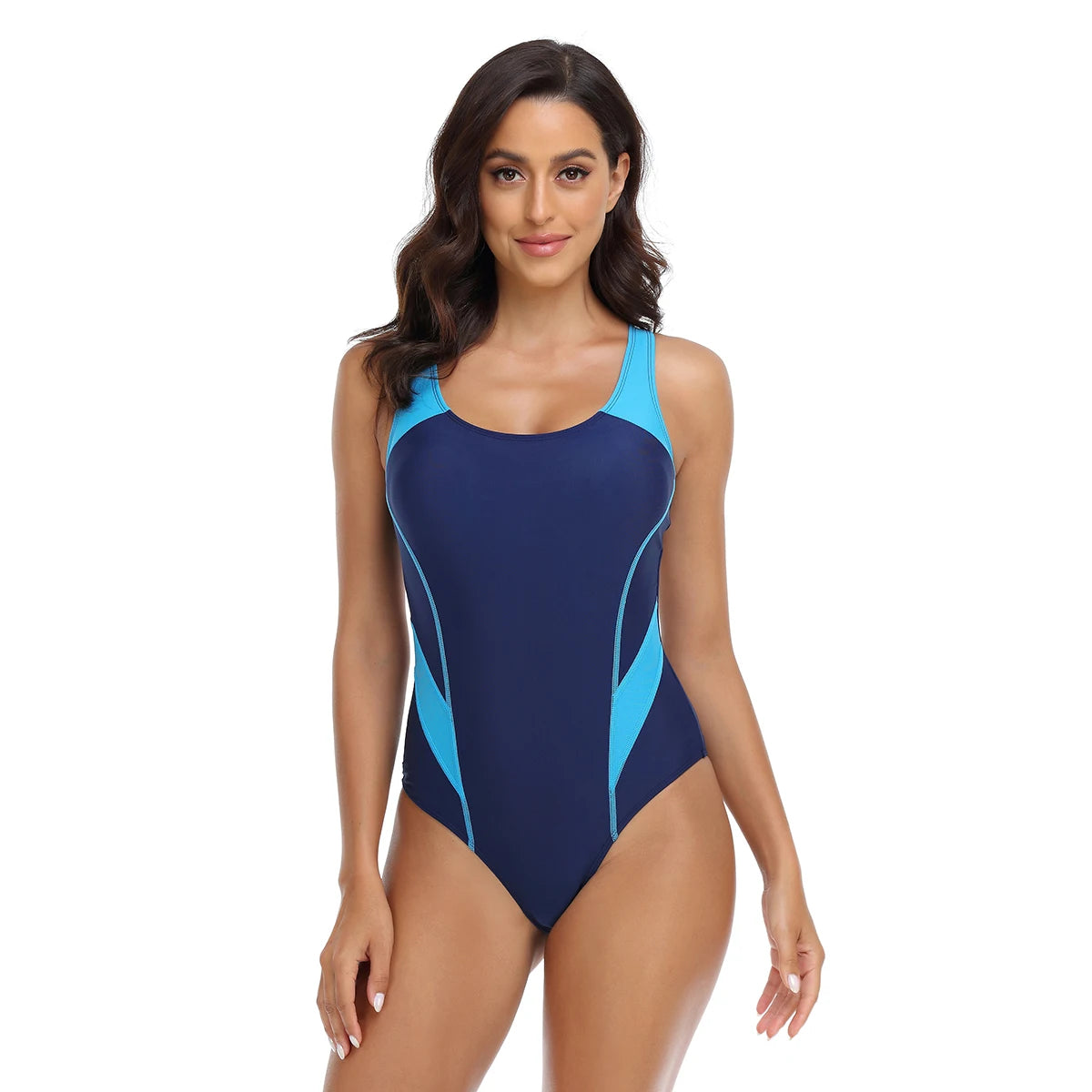 Sports One Piece Swimsuit Women Swimwear Professional Sport Bathing Suit Surfing Swimsuits Swimming Suit Backless Bikini
