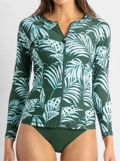 Swimwear Woman Swimsuit Rash Guard Long Sleeve Push Up Bikinis Briefs Brazilian Bathing Suit Women Beachwear Biquini Two Piece Suits