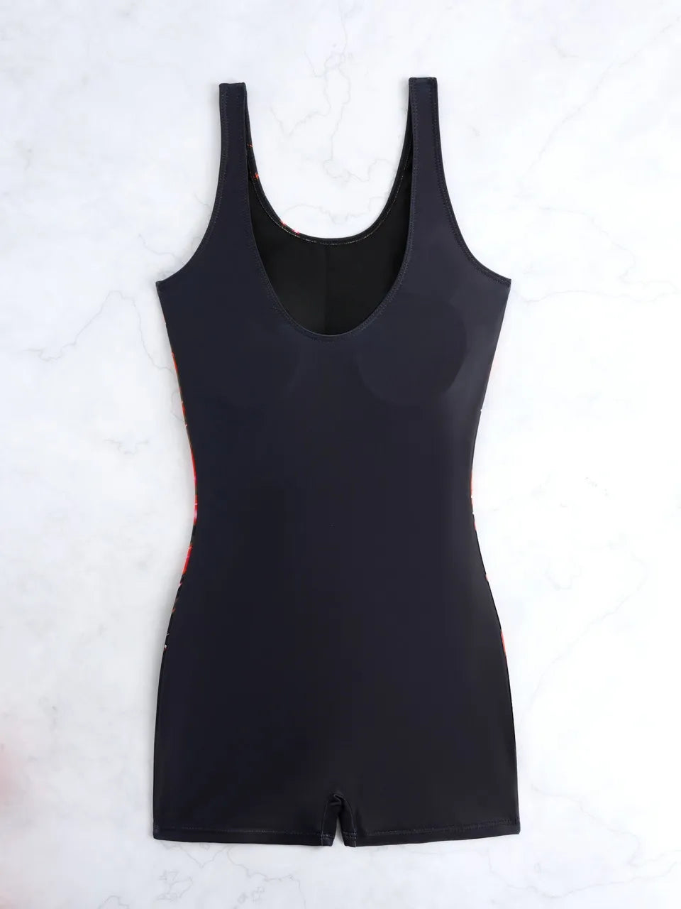 Sporty Printed Swimsuit Women One Piece Slim Surfing Swimwear Female Vintage Bathing Swimming Suit Padded Beachwear