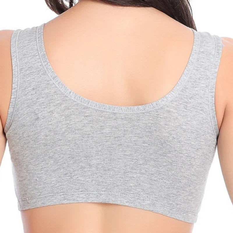 M-6XL Plus Size Breathable Cotton Bra Hollow Out Women's Underwear Removable breast pad Bralette Seamless Gathers Brassiere