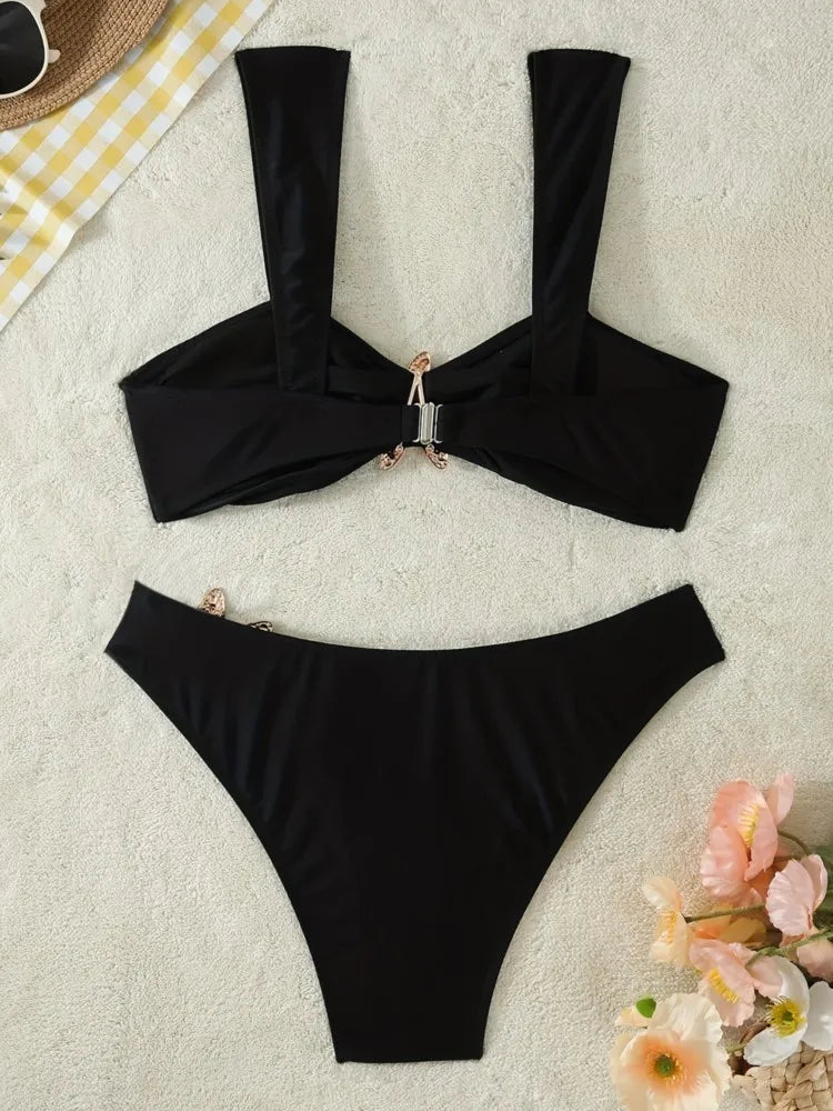 Swimwear Woman Swimsuit Bikini Push Up Bikinis Set Brazilian Bathing Suit Women Beachwear Biquini Two Piece Suits 2025