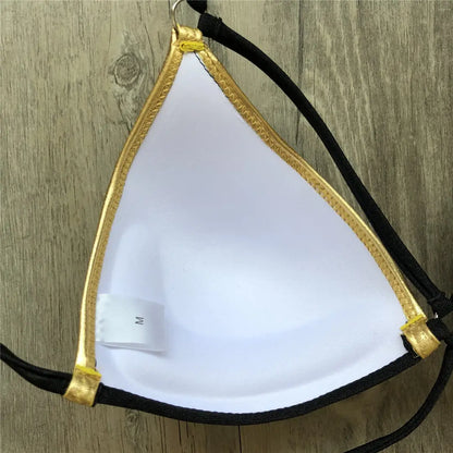 7 Colors S - XL Push Up Bikini Women Swimwear Female Swimsuit Two-pieces Bikini set Bra Cup Bather Bathing Suit Swim