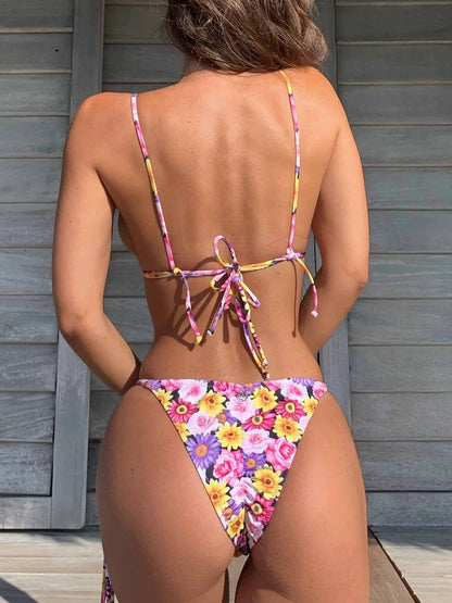 Women Bikini Micro Bikini Sets Push Up Female Swimsuit Thong Brazilian Swimwear Two Pieces Biquini Beach Swimming Suit