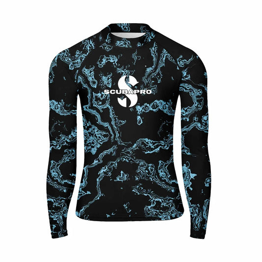 Diving T-Shirt Tight Long Sleeve Men's Rash Guard Swimwear Surf Clothing Beach UV Protection Tops Surfing Sportswear