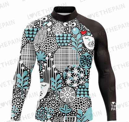 Men's Rash Guards Surfing Diving Suit Swimwear Long Sleeve T-shirt UV Protection Swimsuit Swimming Surf Tight Shirts Gym Clothes