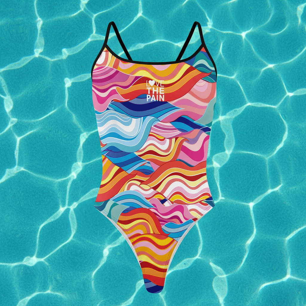 Female One-piece Swimsuit Multi Design Choice Pool Squad Bathers Fitness Race Swimming Suit Beach Bathing Suit