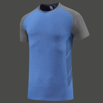 Undershirt Men's Running Short Sleeves T-shirts Yoga Tops Lycra Things for Gym Clothes Man Sweatshirt Wicking Breathable Dry Fit