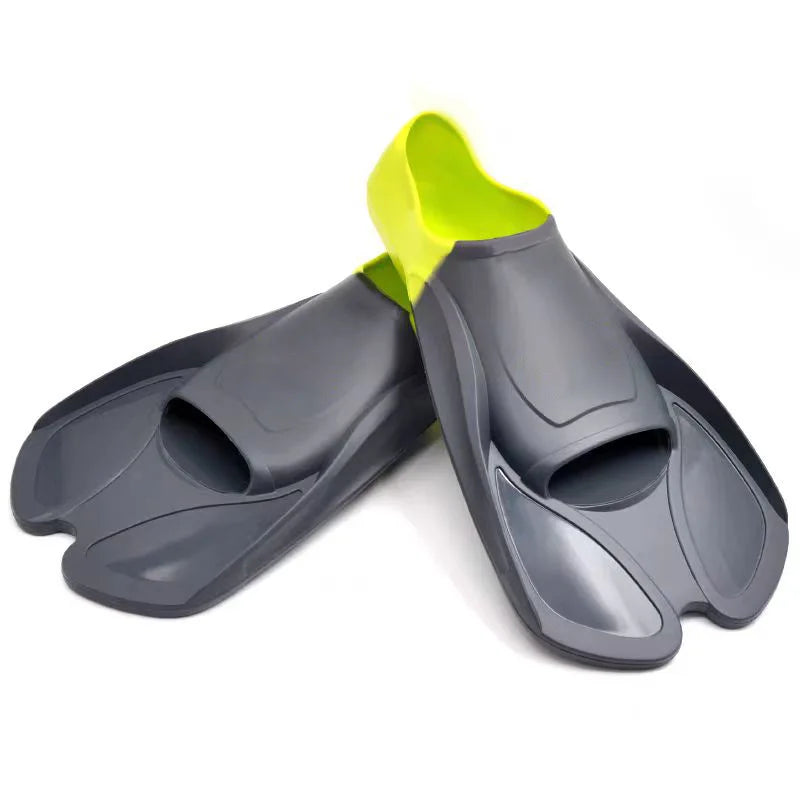 Adult Professional Flipper Diving Snorkeling Flipper Frog Shoes for Children Training Swimming Equipment Free Diving Short Fins