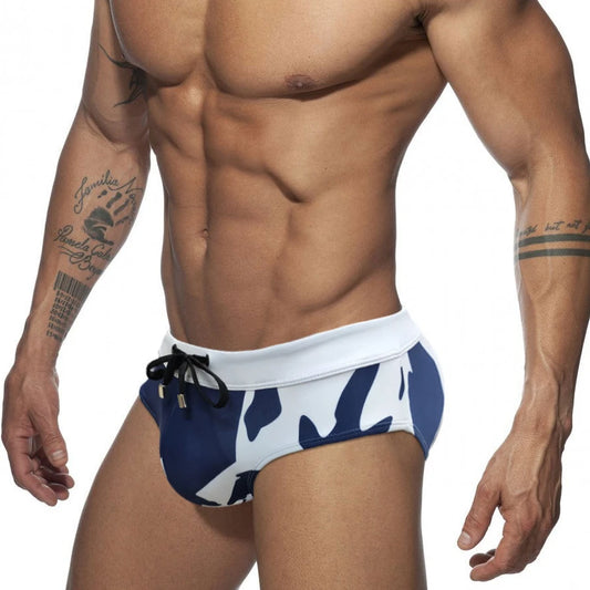 Pouch Pad Men Swimwear Swim Briefs UXH Bikini Swimsuit Man Swimming Trunk Male Beach Pool Surf Bath Suit Sport Shorts