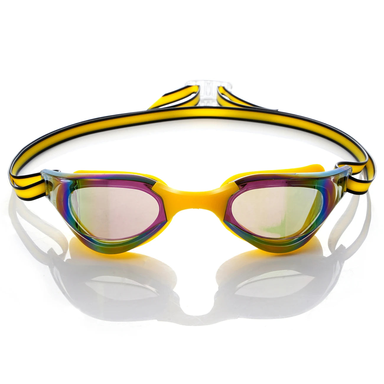 1PC Anti Fog Swim Goggles for Adults - UV Protection, No Leak Soft Silicone Gasket, Enhanced Clarity for Pool & Open Water