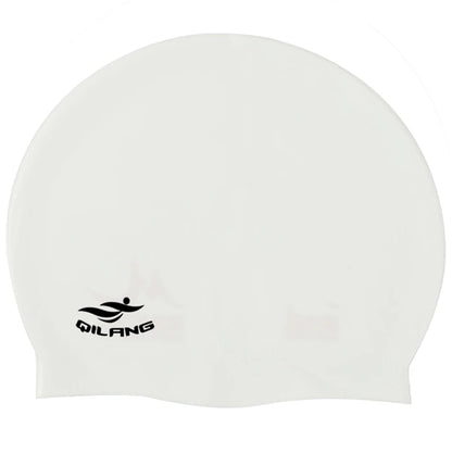 Waterproof Silicone Swim Caps Women Men High Elastic Flexible Protect Ears Hair Swimming Pool Hat for Adults Children Girls Boys