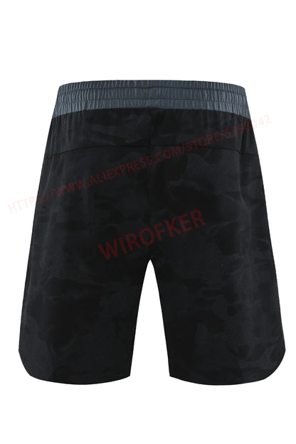 Men Fitness Shorts Quick Dry Sport Shirts Casual Beach Brand Short Camouflage Workout Running Shorts Breathable Gym Shorts