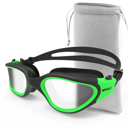 Professional Adult Anti-Fog UV Protection Lens Men Women Polarized Swimming Goggles Waterproof Adjustable Silicone Swim Glasses