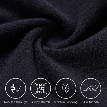 Fleece Lined Leggings Women High Waisted Warm Winter Yoga Pants for Women Thermal Running Workout Black Leggings