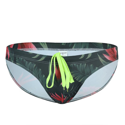 Swimwear Men Swimsuits Quick Dry Swimming Briefs Male Low Waist Bathing Trunks Beach Surfing Shorts