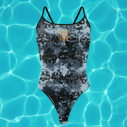 Female One-piece Swimsuit Multi Design Choice Pool Squad Bathers Fitness Race Swimming Suit Beach Bathing Suit