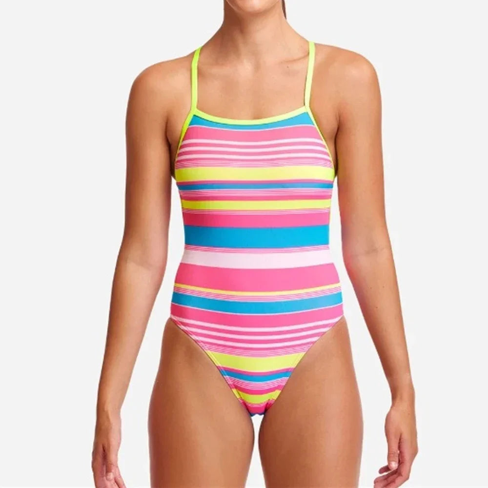 Woman Swimsuit One-piece Comfortable Swimwear Functional Training Swimsuit Open Water Swimming Clothing