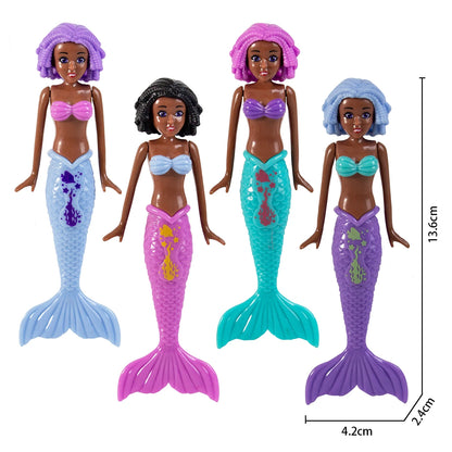 Mermaid Dive Toys Mermaid Bath Toys Colorful Mermaid Pool Toys Swimming Pool Games For Toddlers Boys Girls Teens