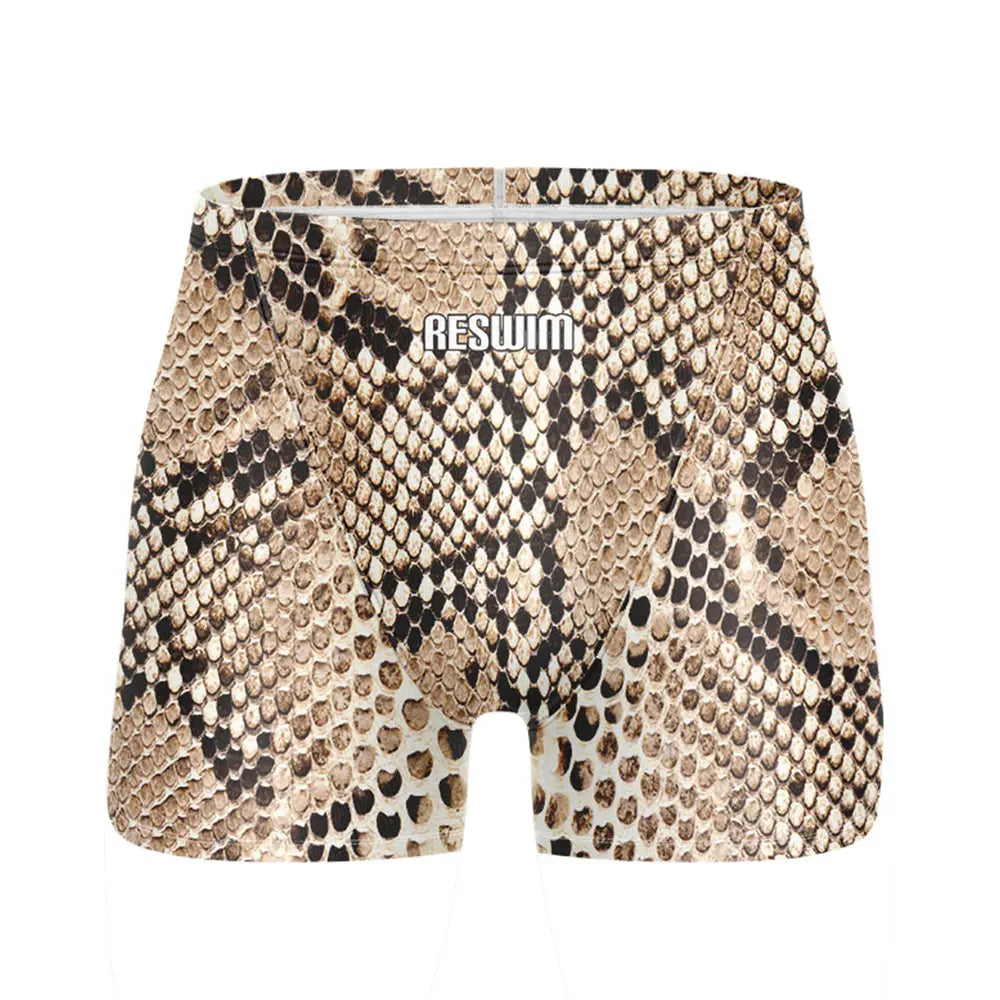 Men's Swim Shorts Swim Trunks Jammer Swimsuit Swimming Trunks Athletic Training Swimwear Boys Beach Surfing Tights Swimsuit