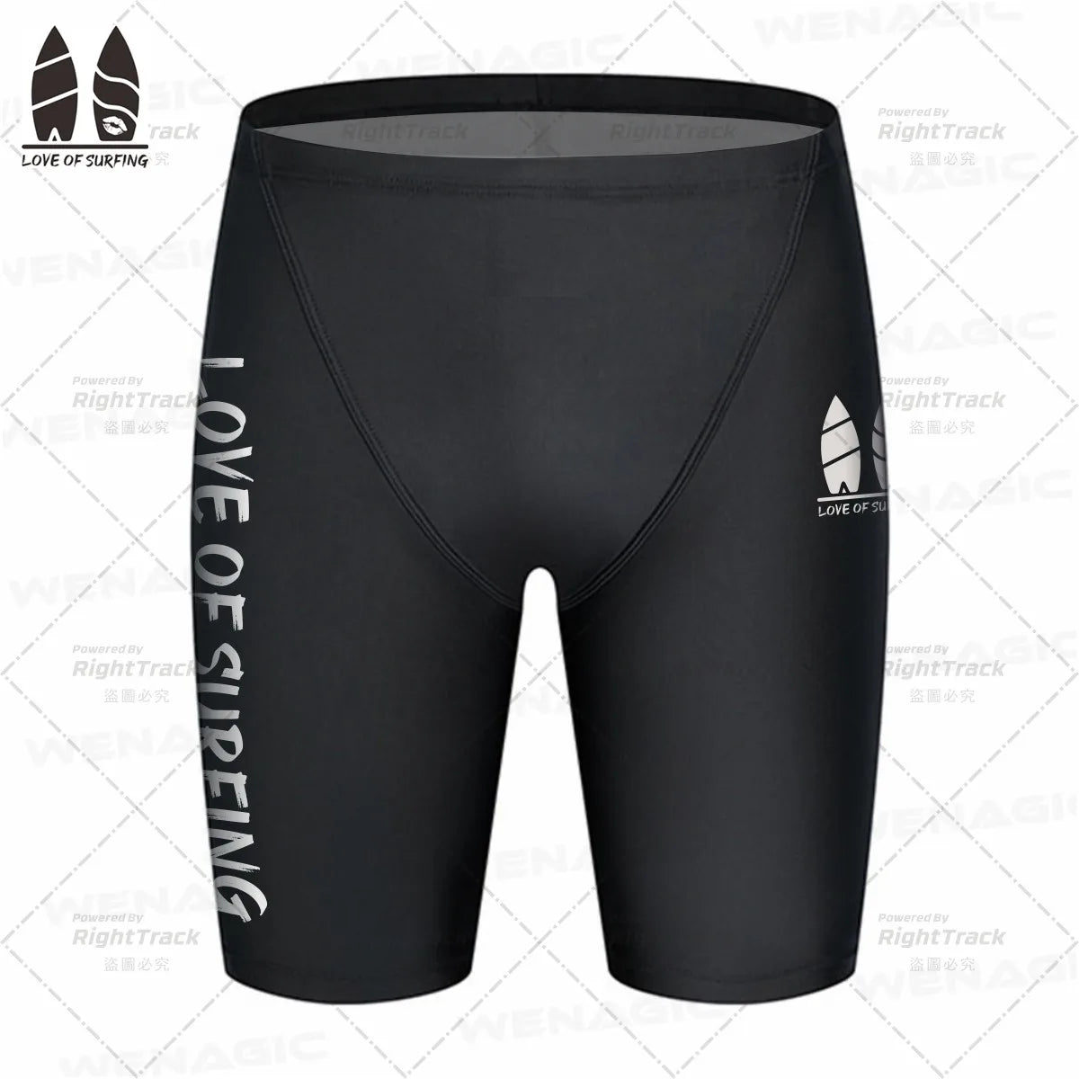 Swim Boxers Swimwear Men's Swimming Jammer Swimming Trunks Beach Trunks Bathing Suit Swimsuits Love Of Surfing Shorts Surf Board Shorts