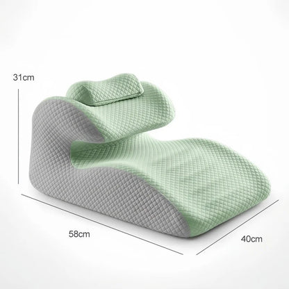Memory Foam Bed Wedge Pillow Incline Support Cushion For Relief Pregnancy Home Sleeping Pillow Elderly Back Rest Pillow