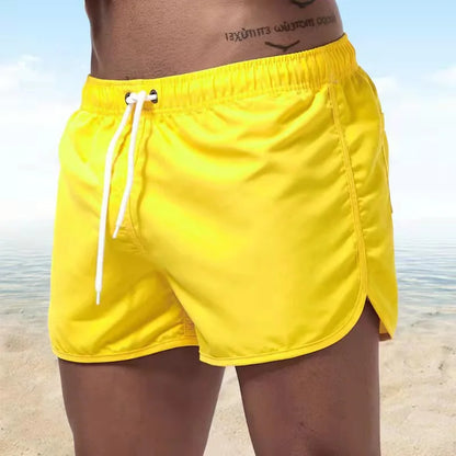 Shorts For Men Summer Men's Swimwear Shorts Brand Beachwear Swim Trunks Men Swimsuits Low Waist Breathable Beach Wear