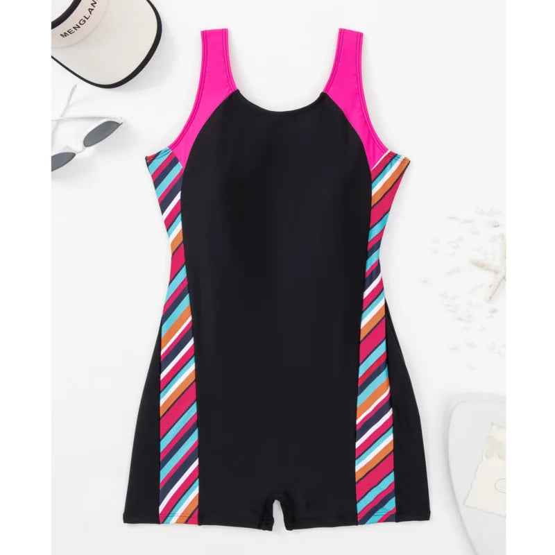One Piece Swimsuits Closed Women Swimwear Sports Push Up Swimming Wear Body Bathing Suit Beachwear Pool Bather