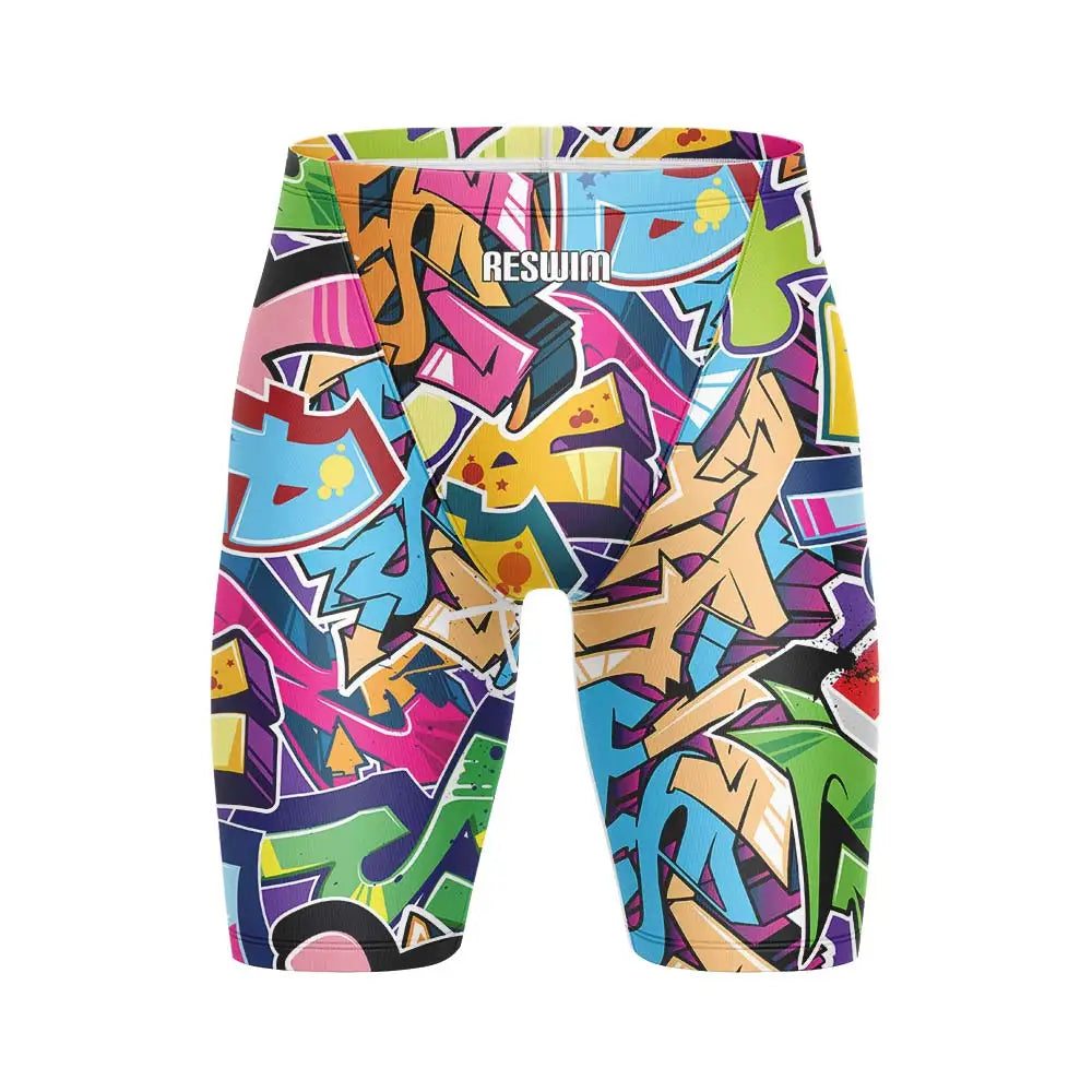 Swimming Trunk Swimwear Men's Beach Swim Surfing Sports Shorts Boys Swim Jammer Swimsuit Shorts Summer Quick Dry Bathing Suit