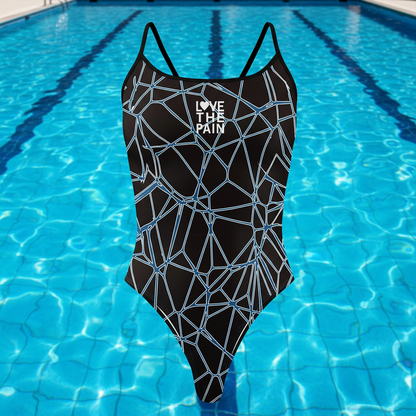 One Piece Swimsuit Women's Swimming wear High Elastic Quick Dry Comfortable Lycra Fabric Beach Deck Surfing Bathers Hi Cut Pool Squad Training