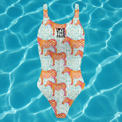Women's Swimsuit Bodysuit Summer Sport Training Swimwear Backless One Piece Monokini Beach Bathing Suit