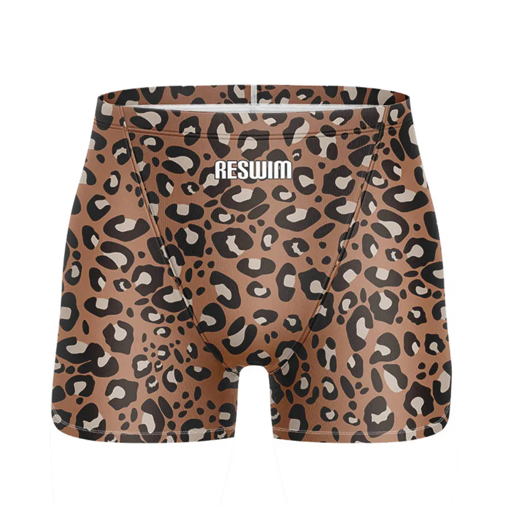 Men's Swim Shorts Swim Trunks Jammer Swimsuit Swimming Trunks Athletic Training Swimwear Boys Beach Surfing Tights Swimsuit