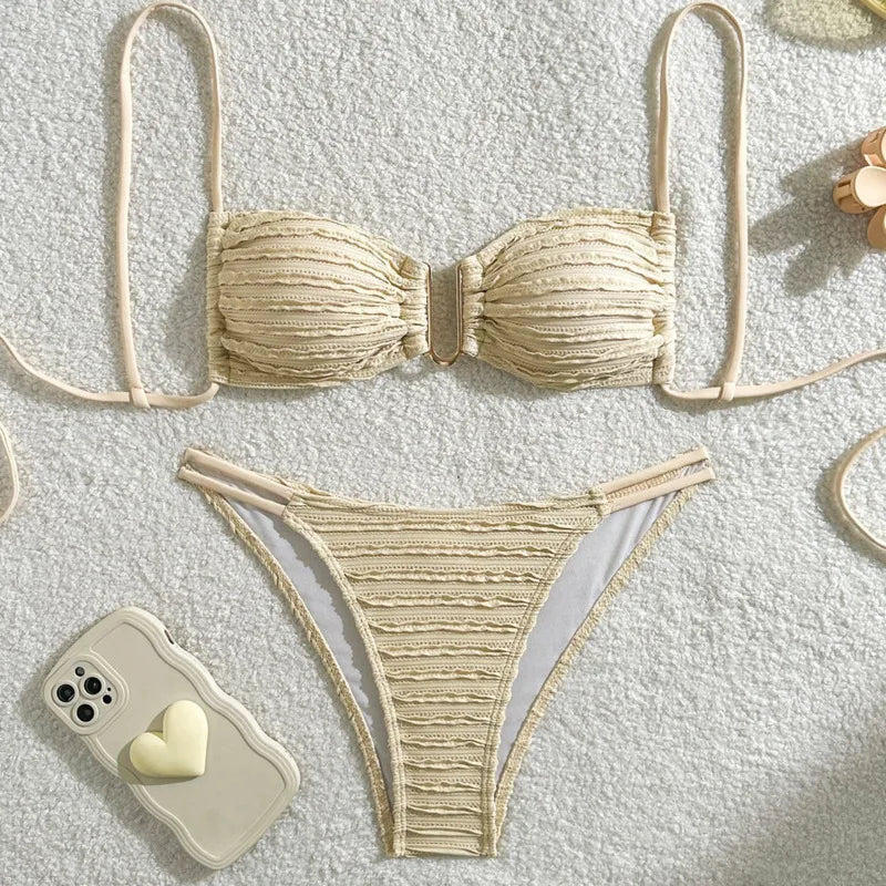 Bikinis Women's Swimwear Female Swimsuit For Swimming Wear Bathing Suits Brazilian Bikini Set Beachwear Pool Bather