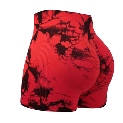 Booty Lifting Shorts Women High Waist Tummy Control Seamless Quick Dry Yoga Gym Fitness
