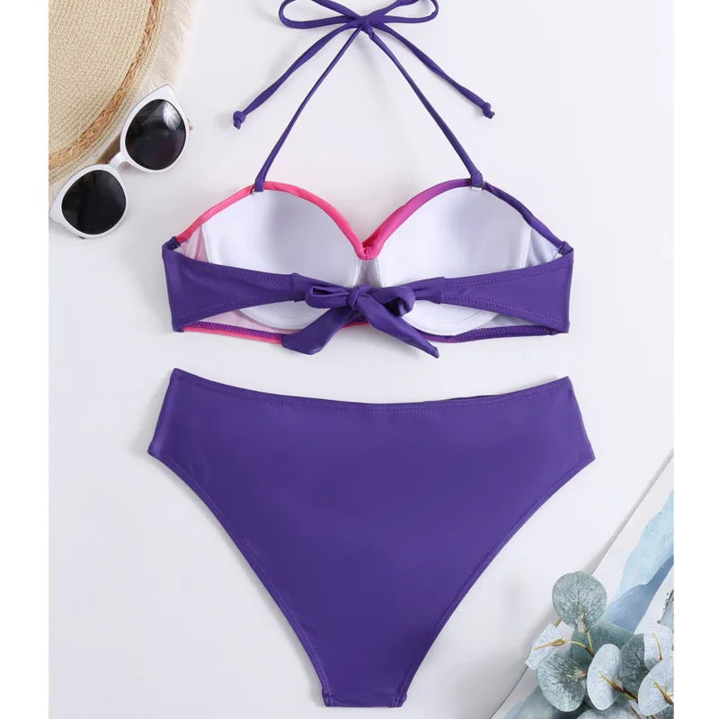 Bikinis Female Swimsuits Women Swimwear Push Up Swimming Wear Bathing Suits Brazilian Bikini Set Beachwear Pool Bather