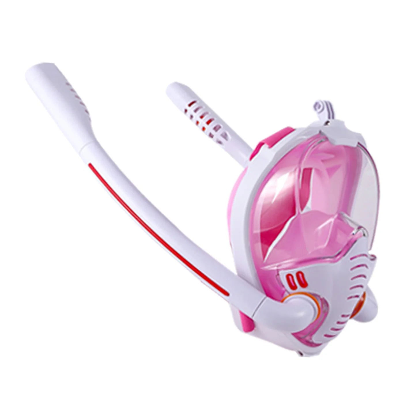 Double Tube Snorkeling Mask Scuba Spearfishing Full Face Anti-Fog Diving Goggles Panoramic Wide View Air Supply For Swimming