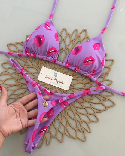 Micro Bikini Women Bikini Beach Holiday Swimsuit Two-piece Set