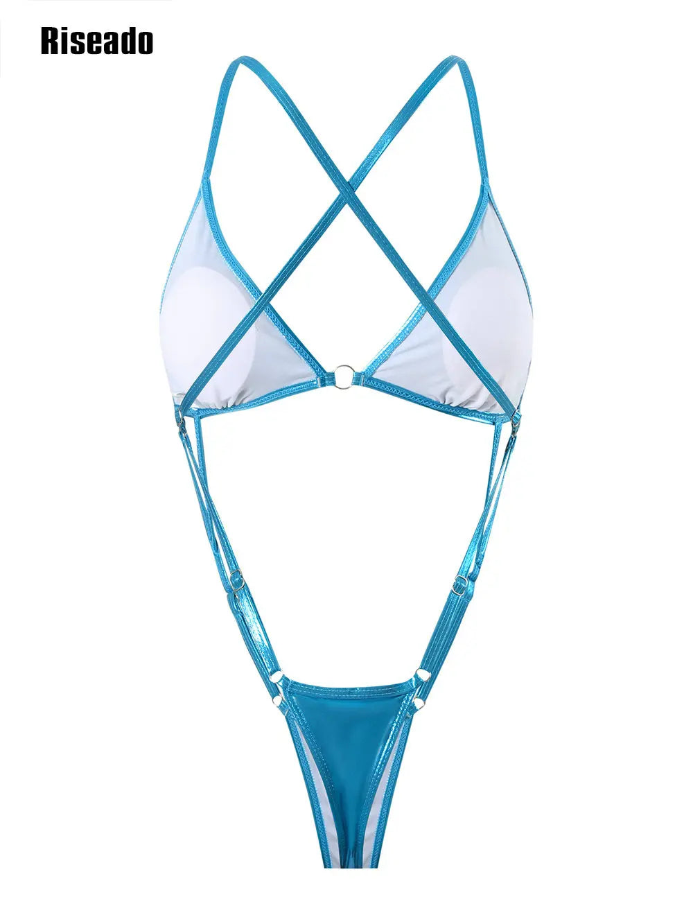 Extreme Micro One Piece Bikini Swimwear Women Backless Slingshot Swimsuit Bandage Lingerie