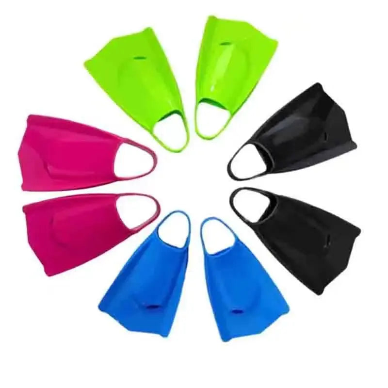 Silicone Swimming Fin Fin Swimming Pool Diving Aid Swimming Fin Adult Short Fin Swimming Accessories