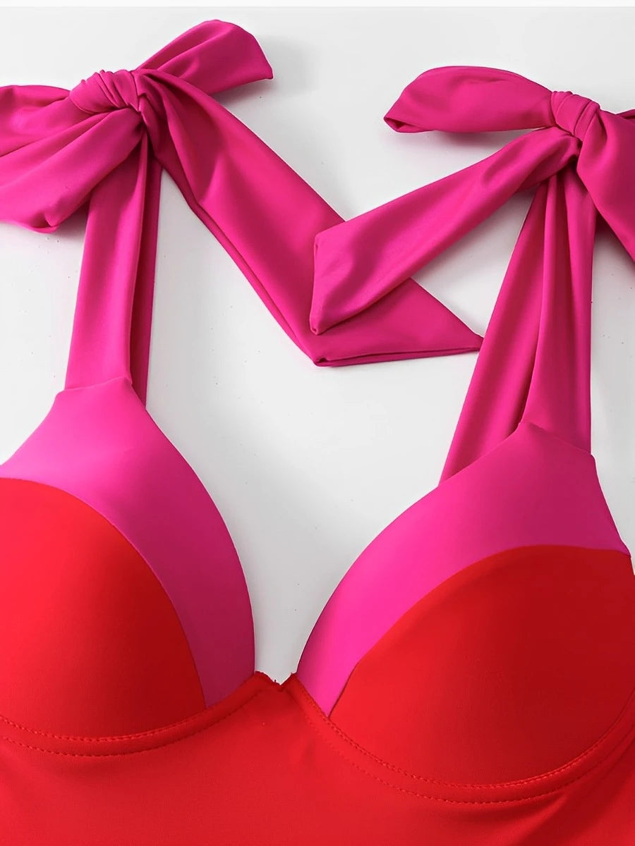 Push Up Swimsuit Women One Piece Strappy Swimwear Female Beachwear Bathers Bathing Swimming Swim Suit Beachwear