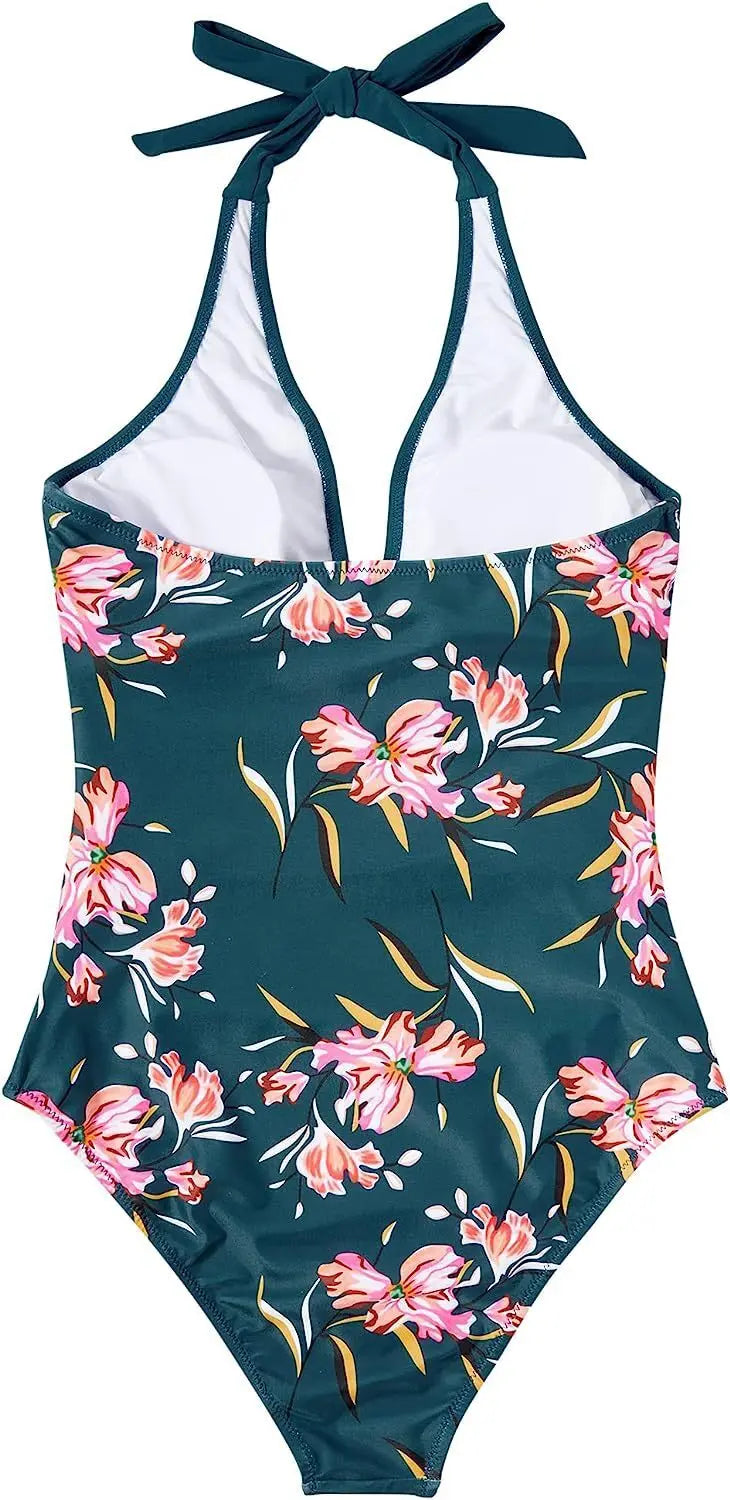 Swimwear Women One Piece Plus Size Swimsuits Closed Push Up Female Beach Swim Wear Body Bathing Suits