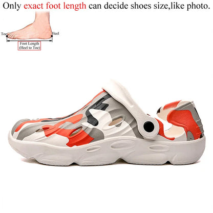 Men Clogs Beach Sandals Summer Garden Shoes Clog Lightweight